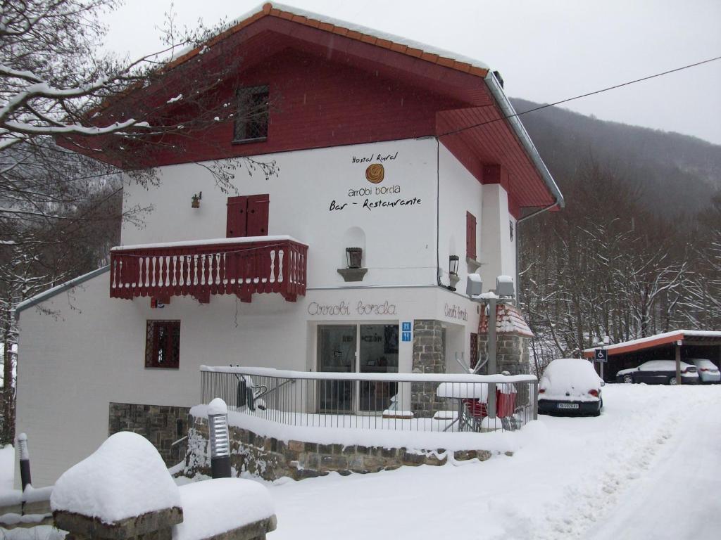 Hostal Rural Arrobi Borda Eugi Exterior foto